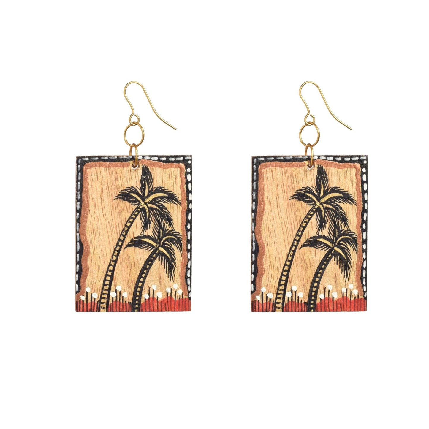 The Palms Handcrafted Tribal Earrings