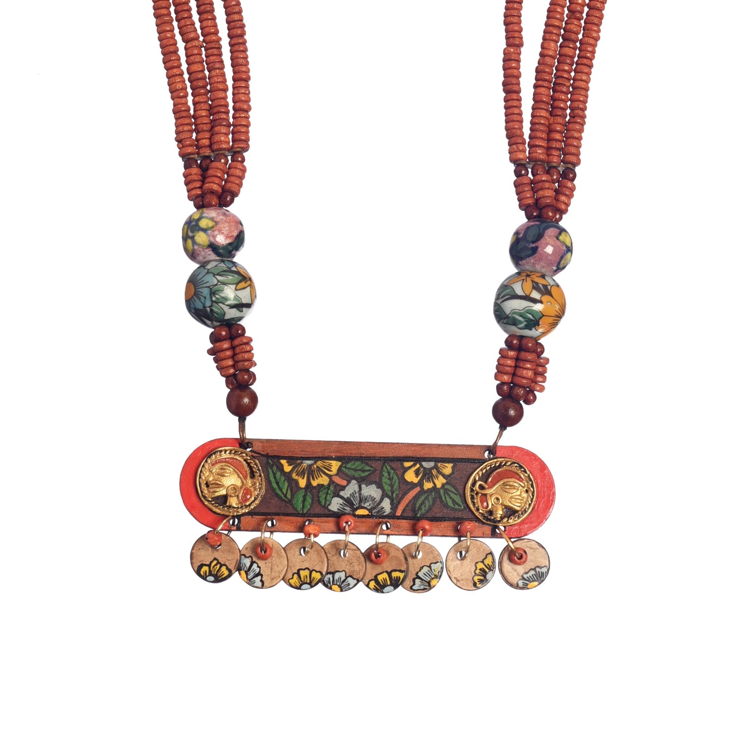 Moha-Soha' Handcrafted Tribal Dokra Necklace