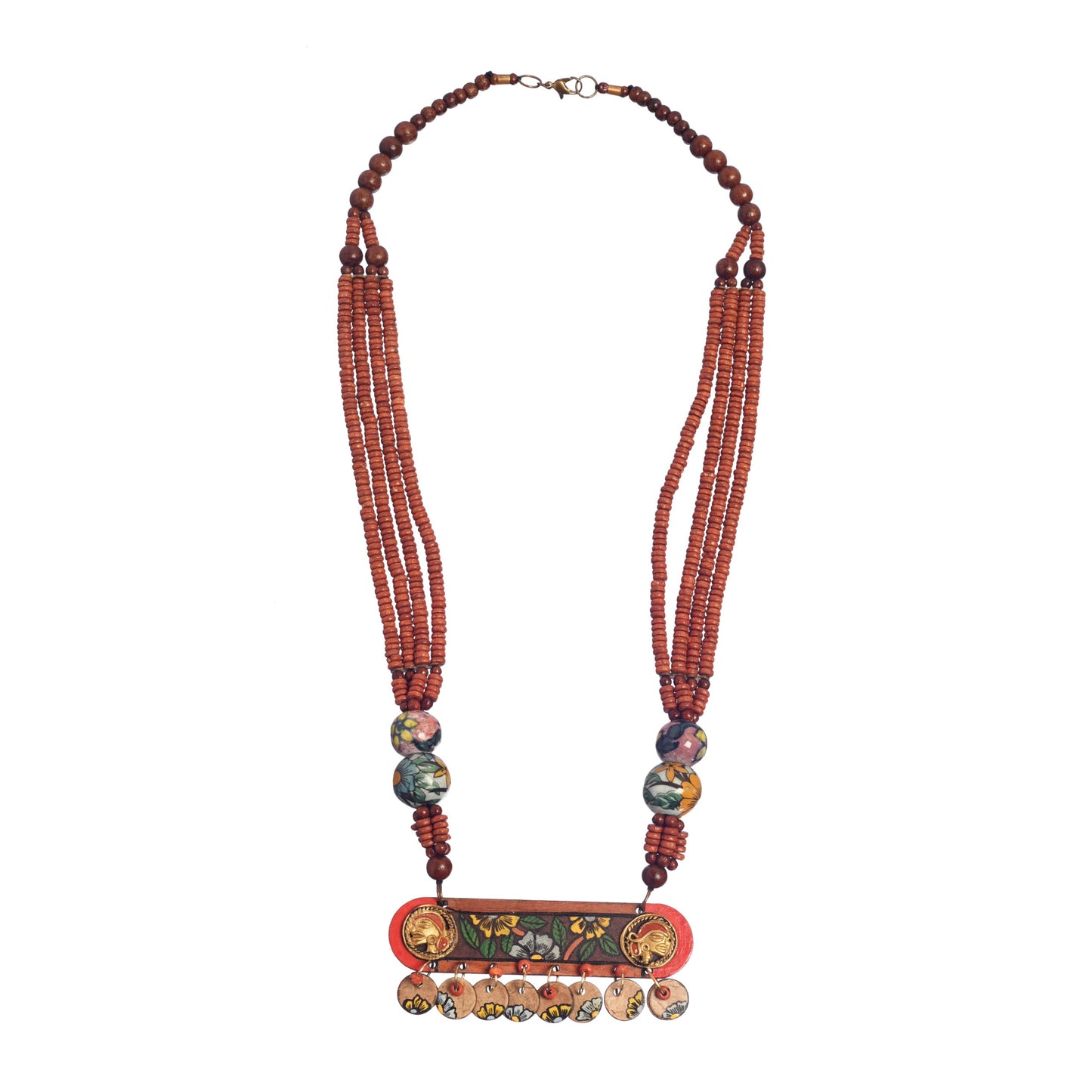 Moha-Soha' Handcrafted Tribal Dokra Necklace