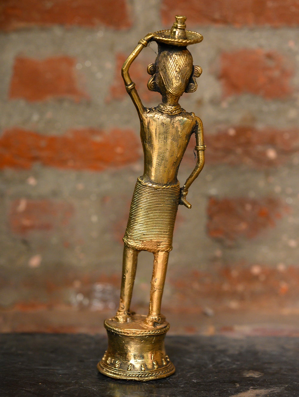 Dhokra Craft Curio - Rural Woman