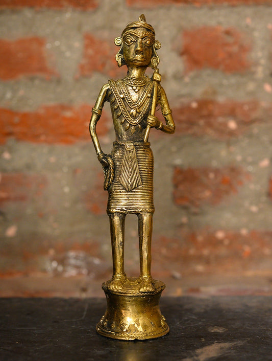 Dhokra Craft Curio - Rural Worker