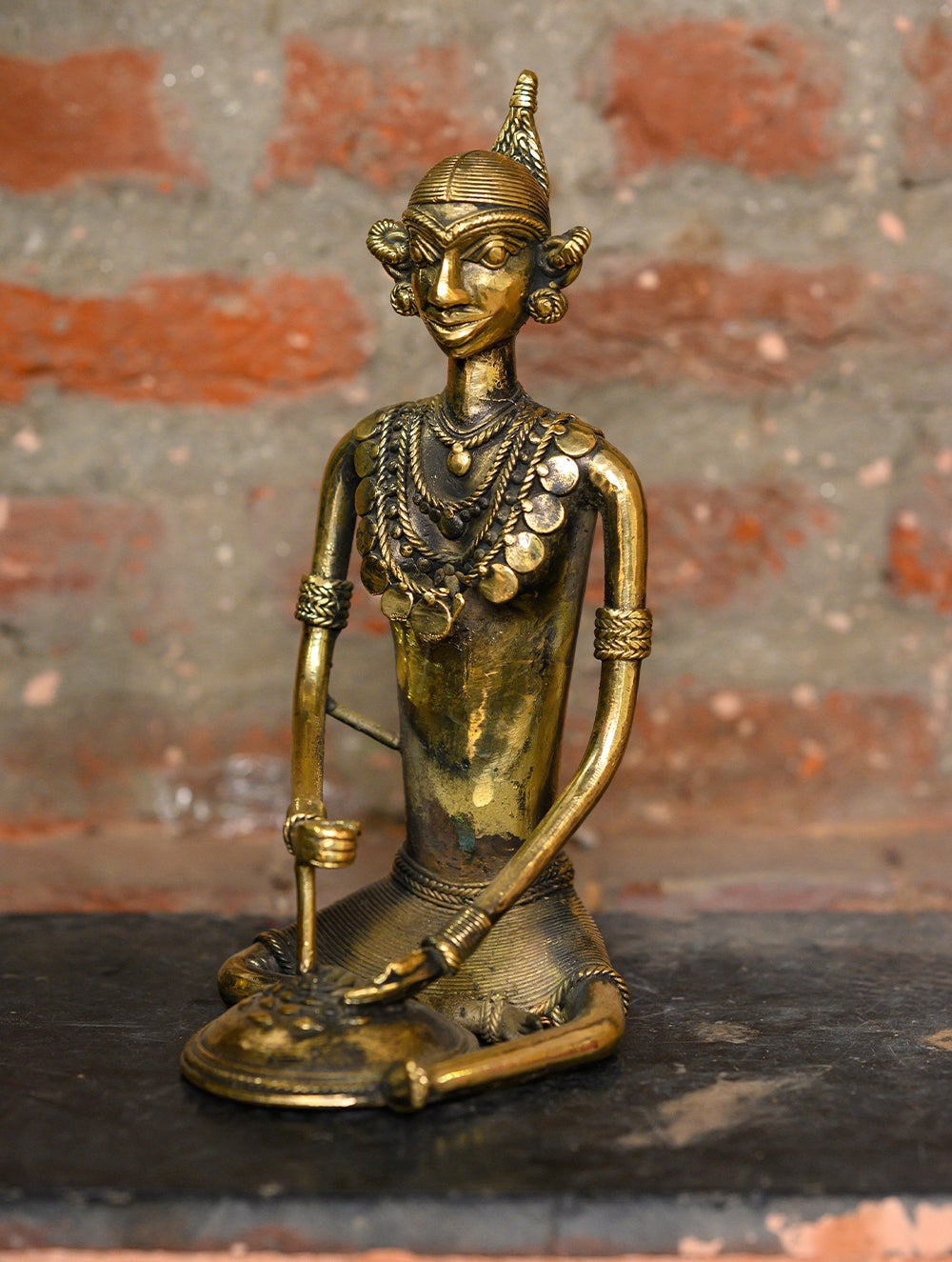 Dhokra Craft Curio - Tribal Worker