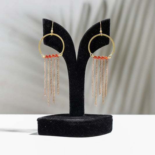 Miharu Circle Wire Earrings