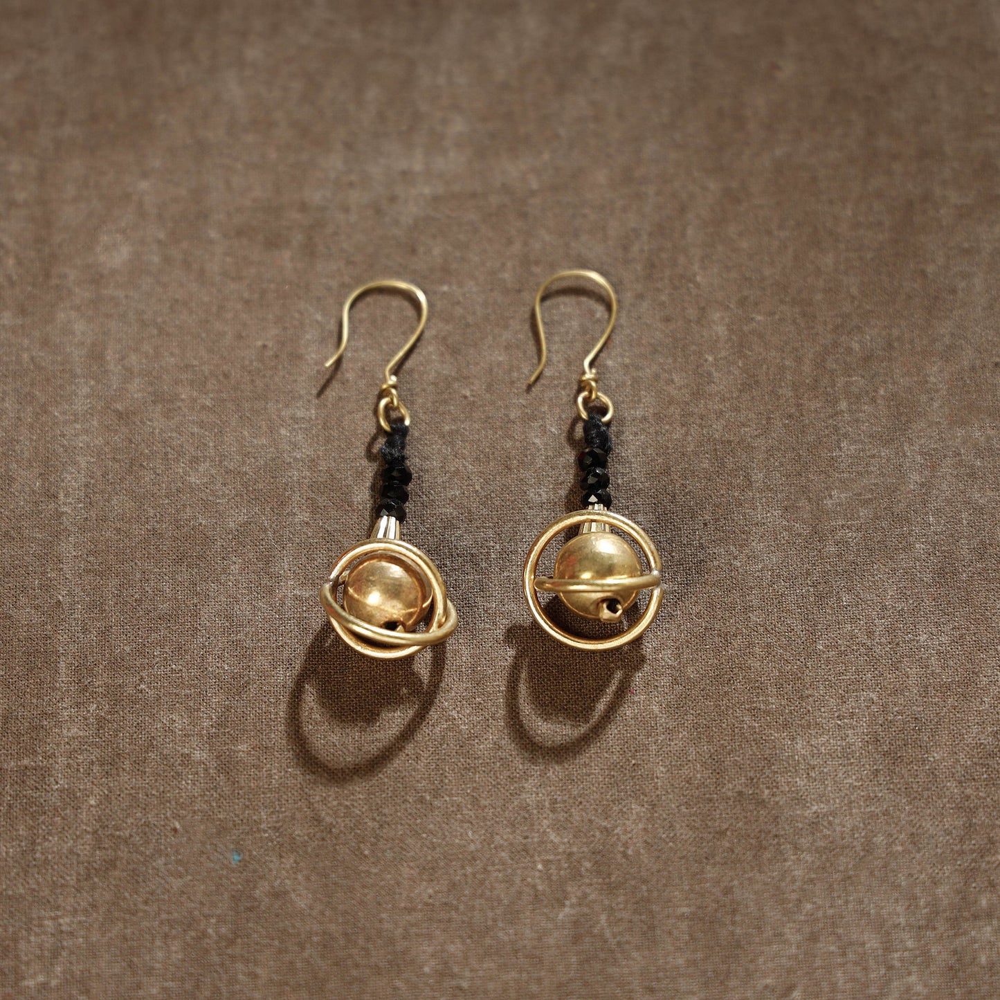 Tribal Odisha Dokra Threadwork Earrings