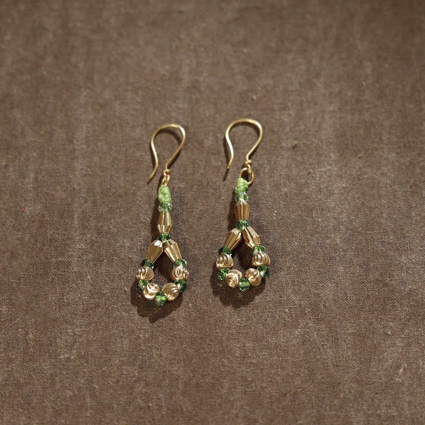 Tribal Odisha Dokra Threadwork Earrings