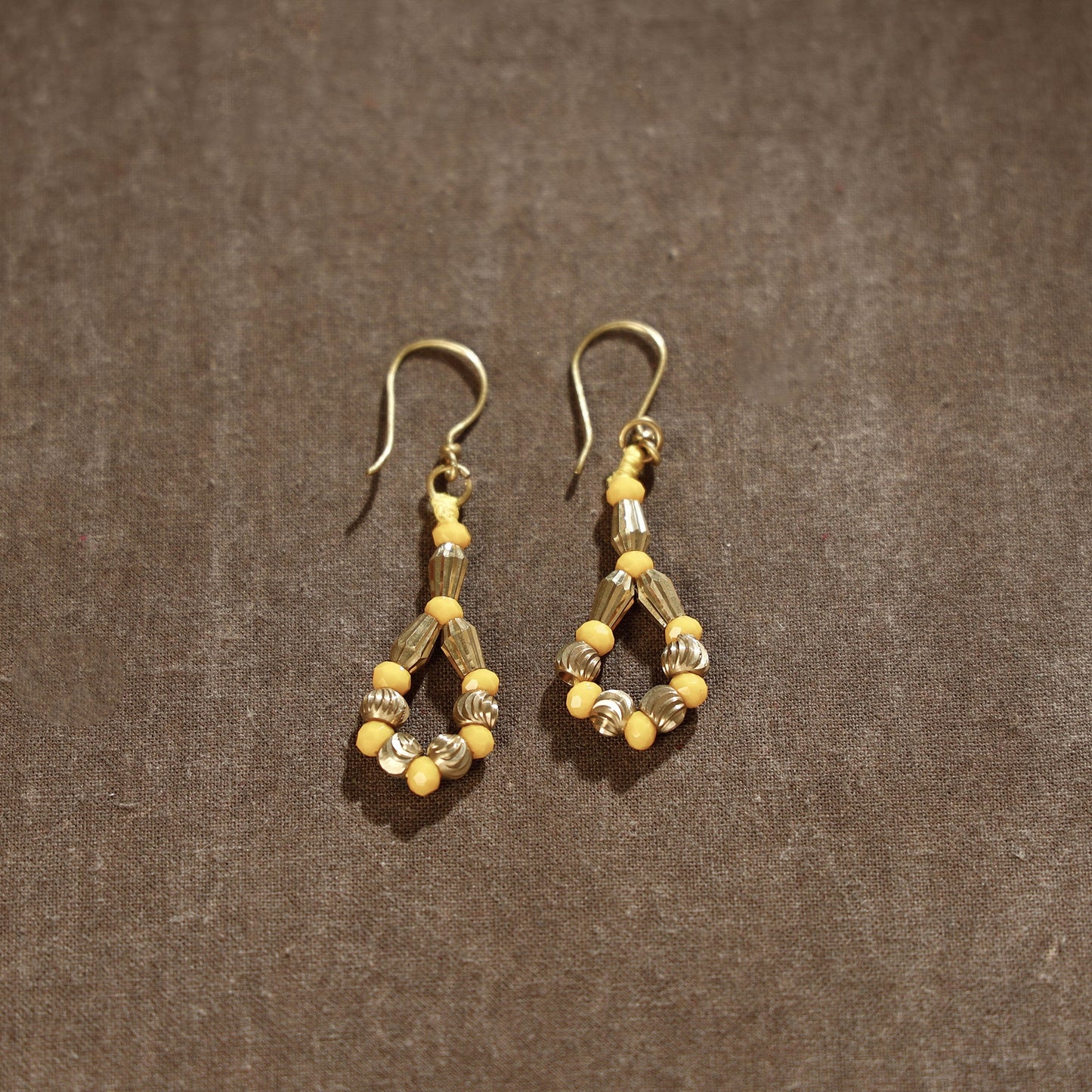 Tribal Odisha Dokra Threadwork Earrings