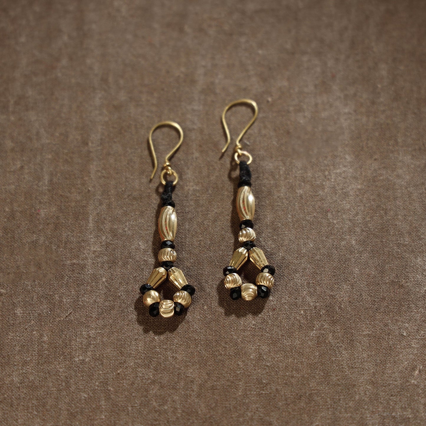 Tribal Odisha Dokra Threadwork Earrings