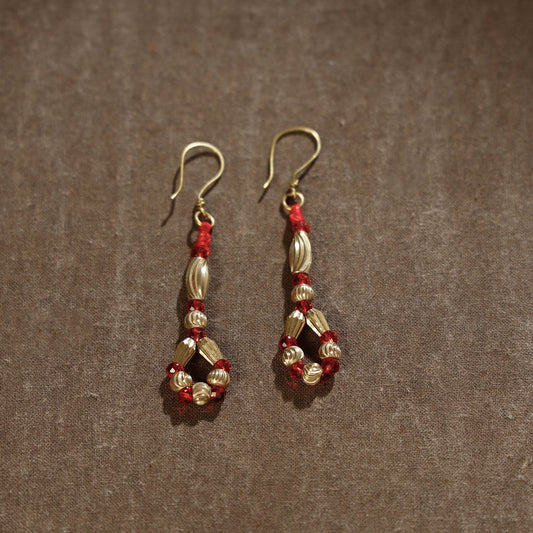 Tribal Odisha Dokra Threadwork Earrings