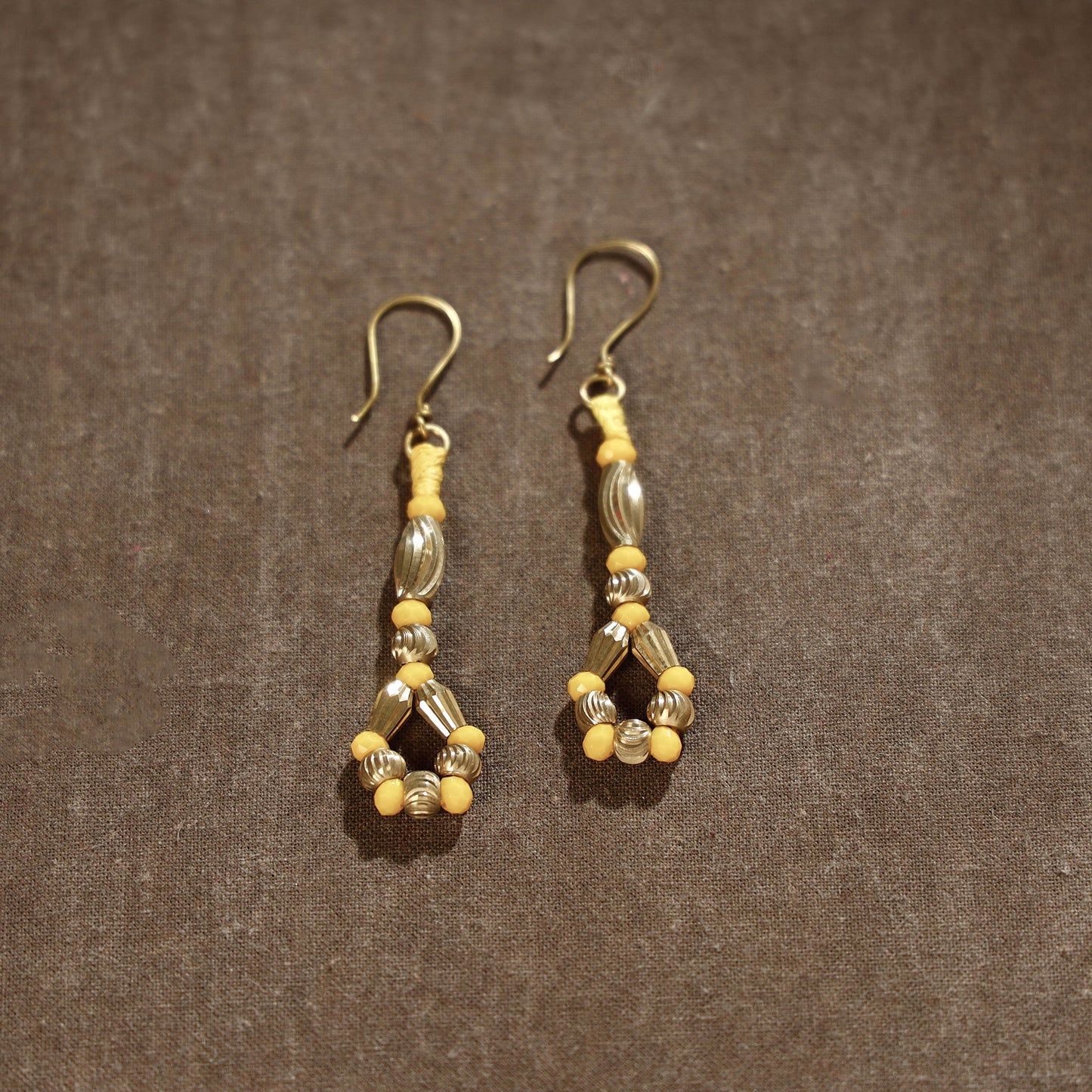 Tribal Odisha Dokra Threadwork Earrings