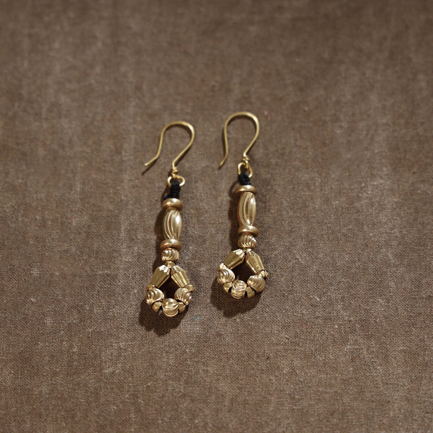 Tribal Odisha Dokra Threadwork Earrings