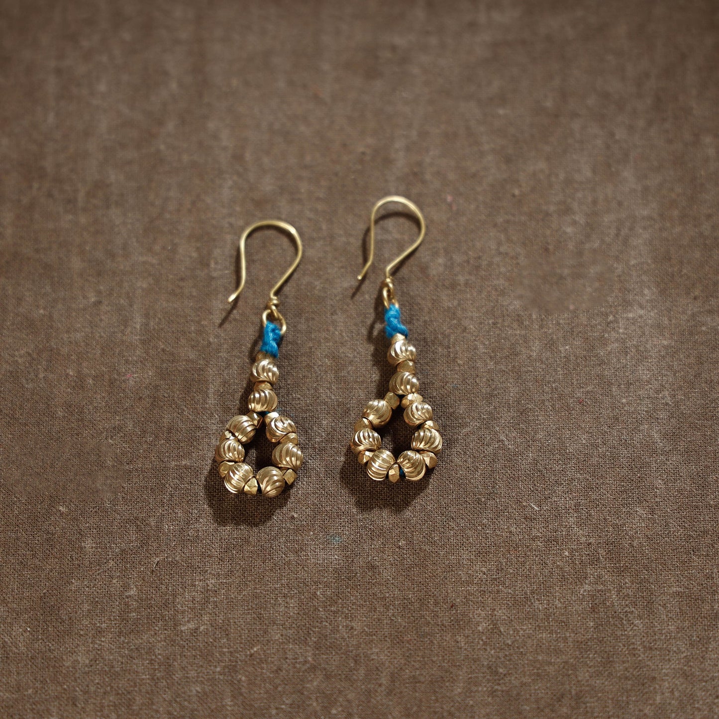 Tribal Odisha Dokra Threadwork Earrings