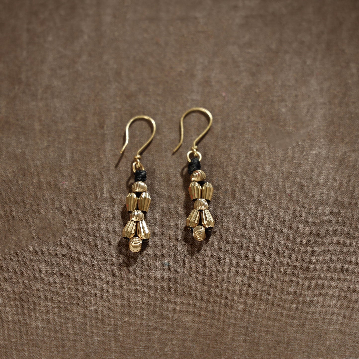 Tribal Odisha Dokra Threadwork Earrings