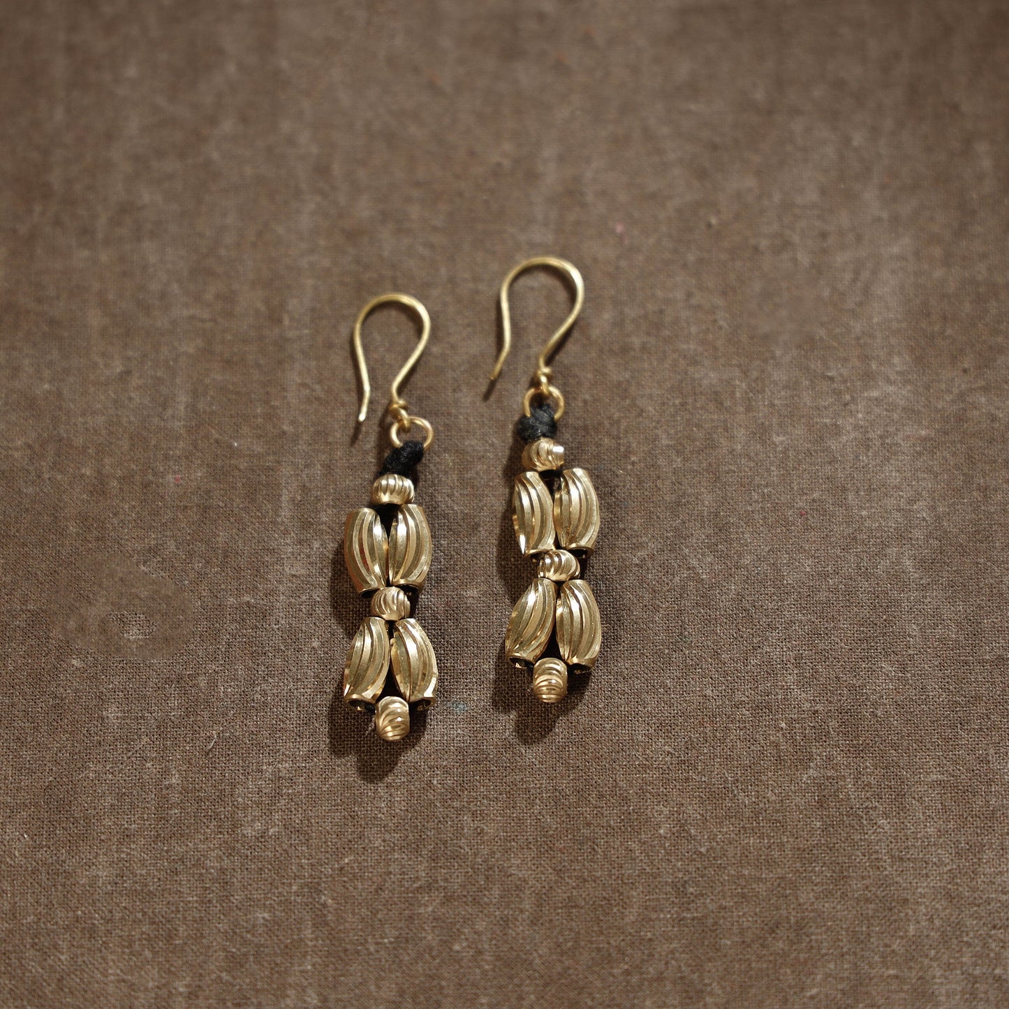 Tribal Odisha Dokra Threadwork Earrings