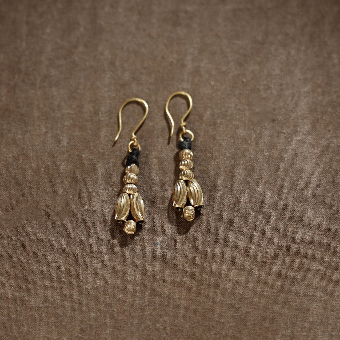 Tribal Odisha Dokra Threadwork Earrings