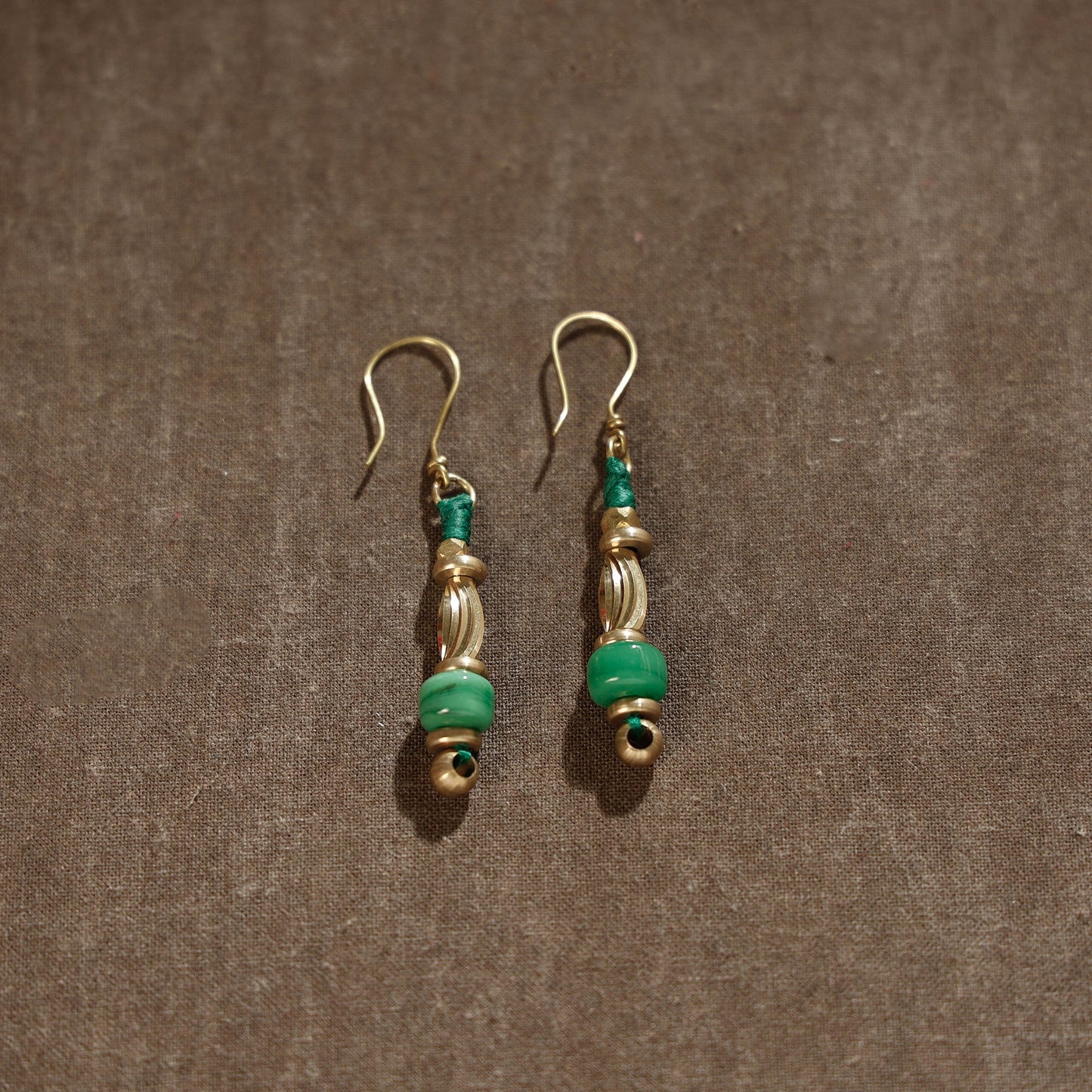 Tribal Odisha Dokra Threadwork Earrings