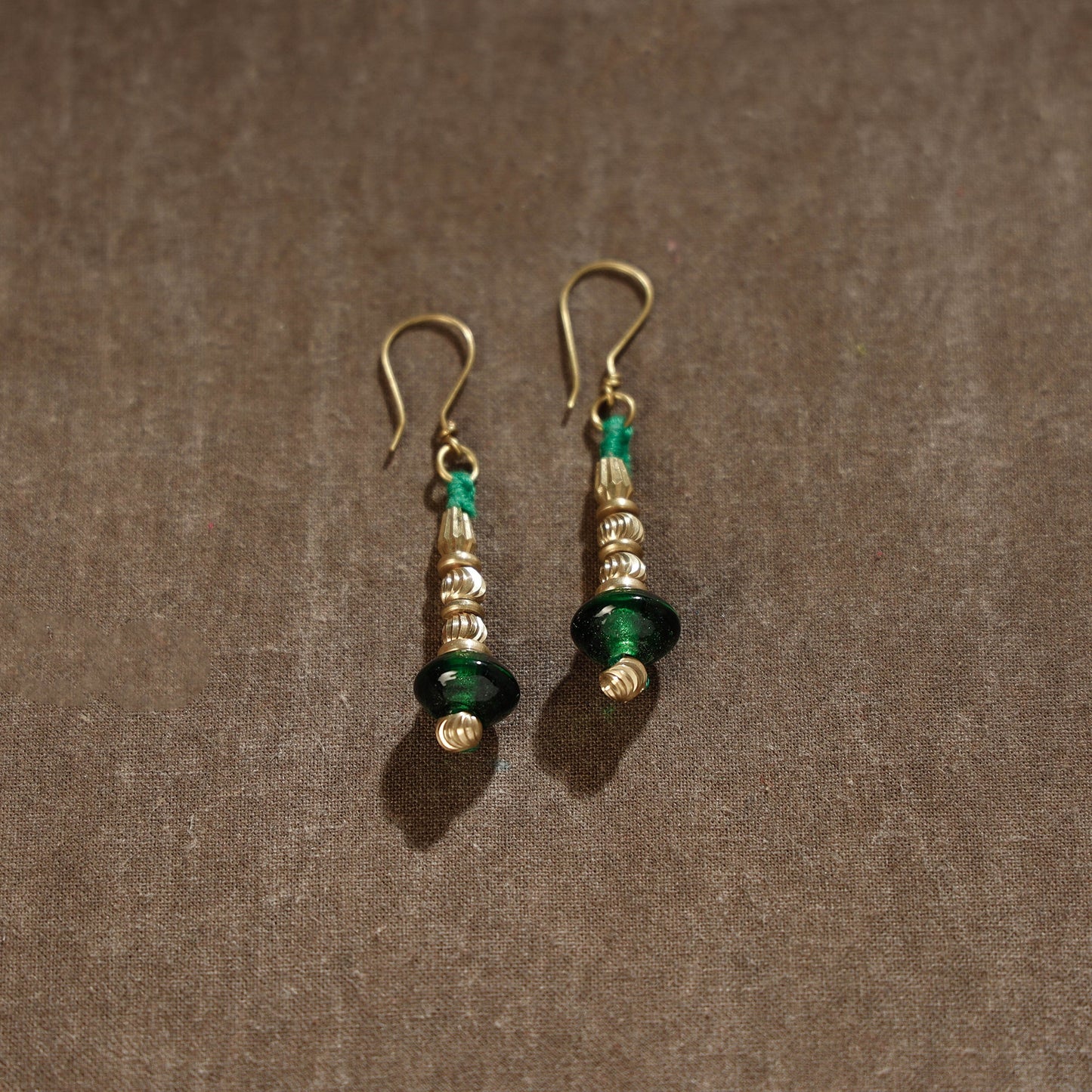 Tribal Odisha Dokra Threadwork Earrings