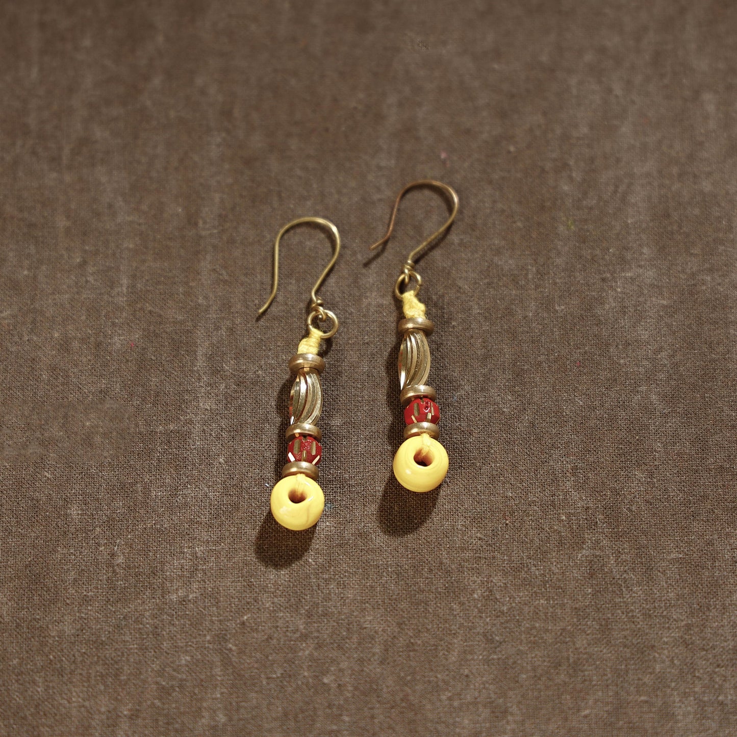 Tribal Odisha Dokra Threadwork Earrings