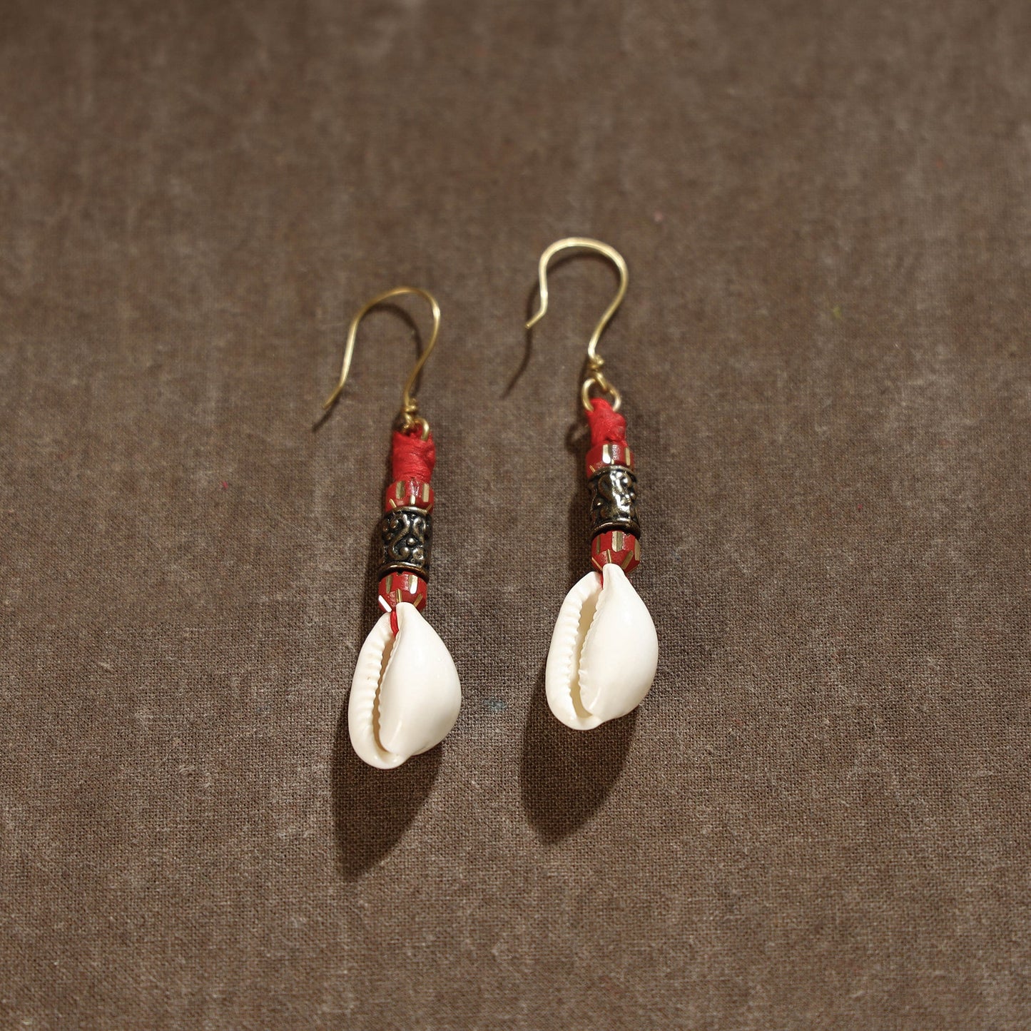 Tribal Odisha Dokra Threadwork Earrings