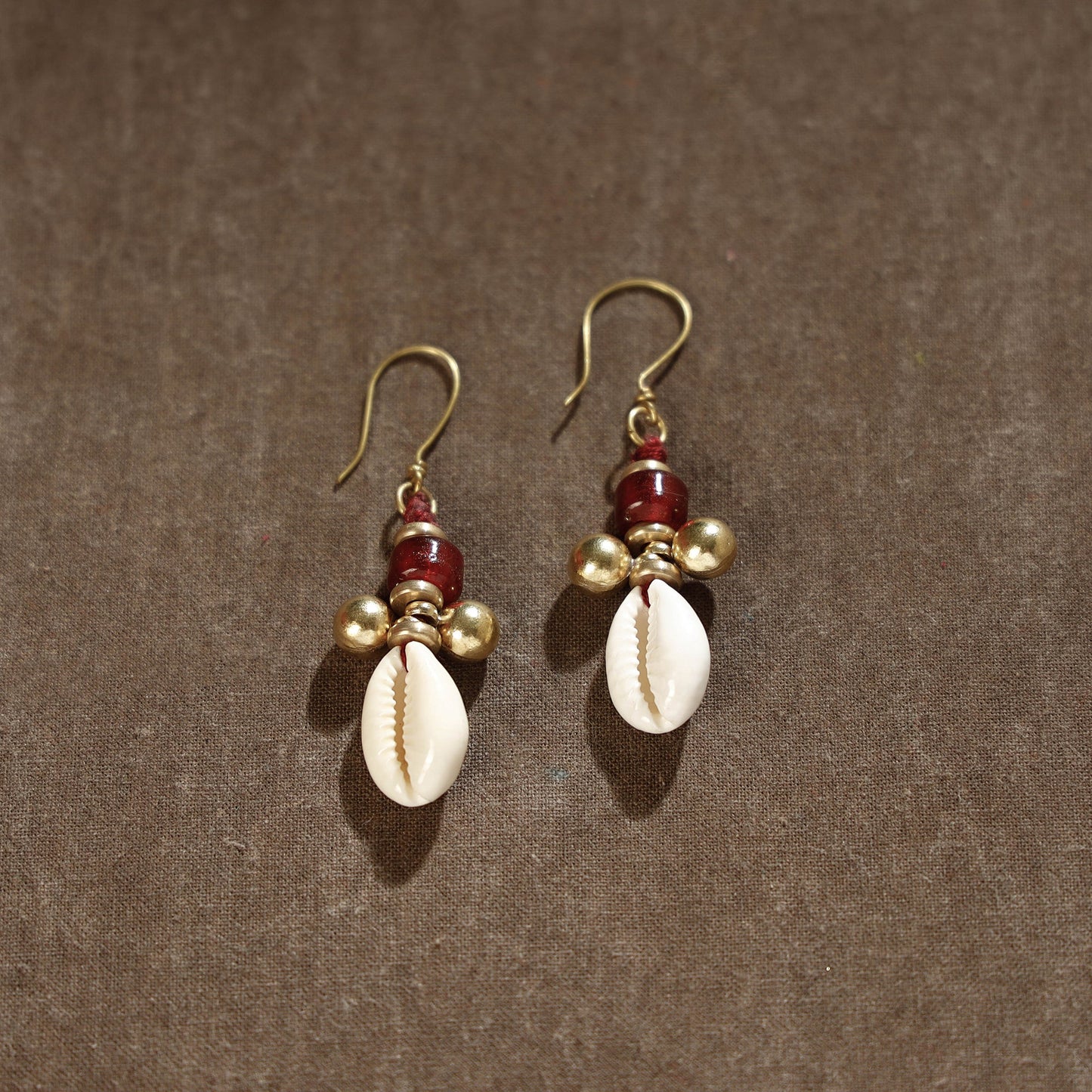 Tribal Odisha Dokra Threadwork Earrings