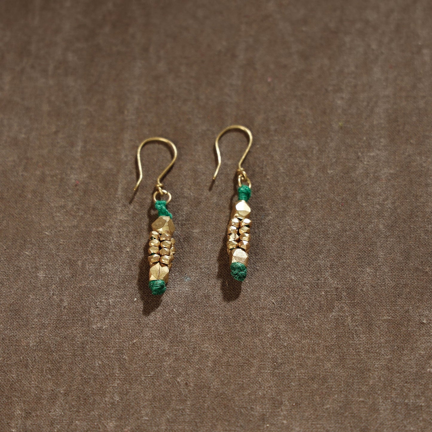 Tribal Odisha Dokra Threadwork Earrings