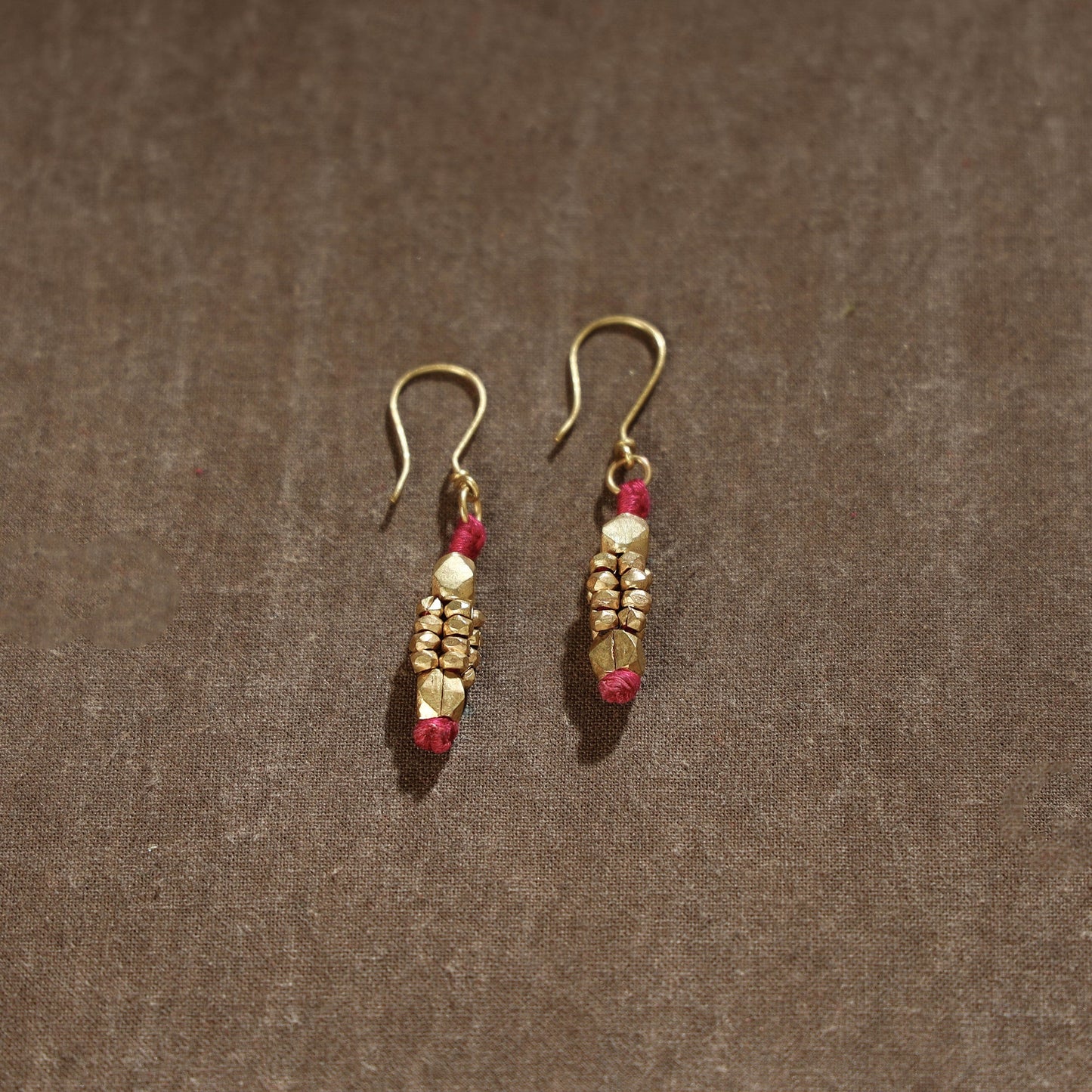 Tribal Odisha Dokra Threadwork Earrings