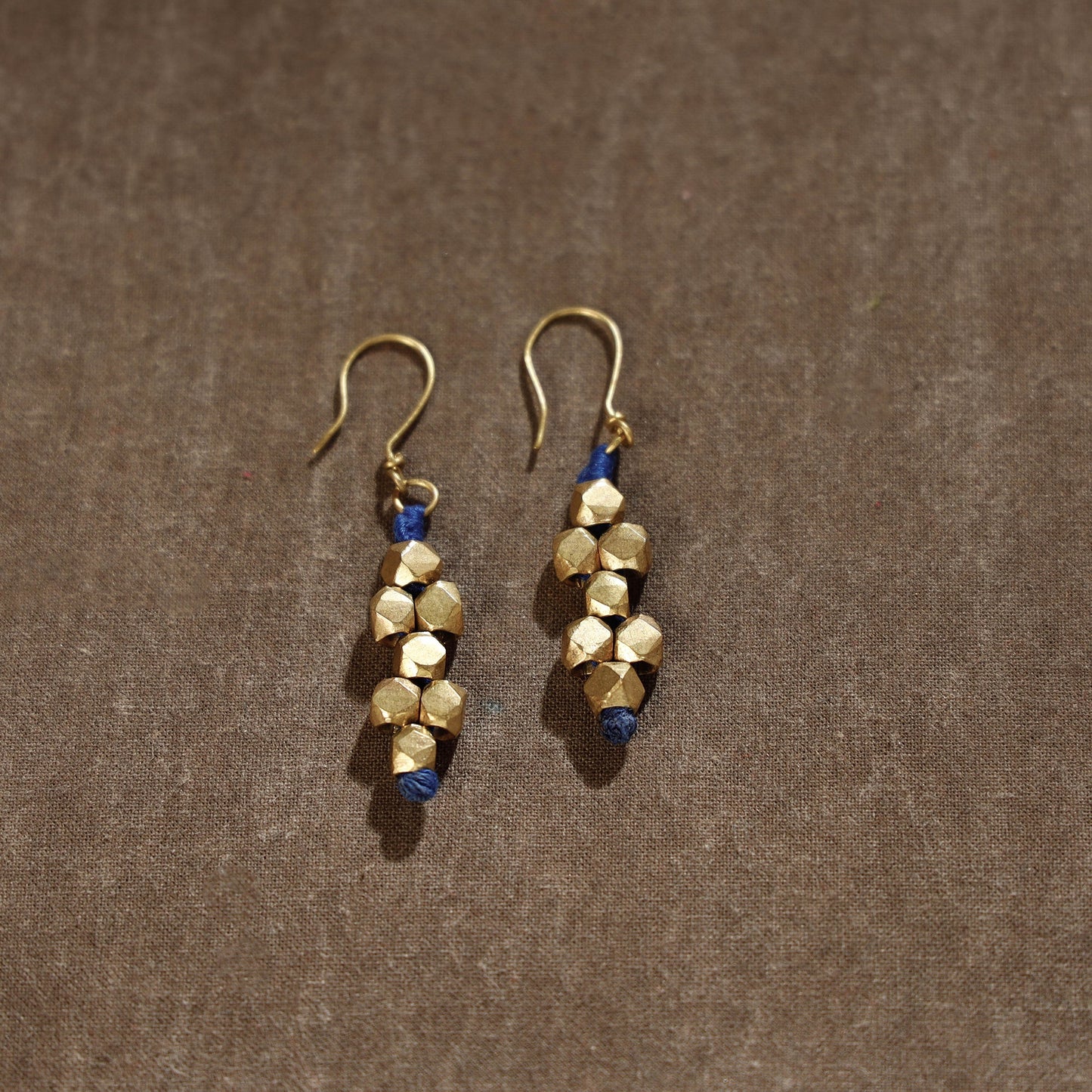 Tribal Odisha Dokra Threadwork Earrings