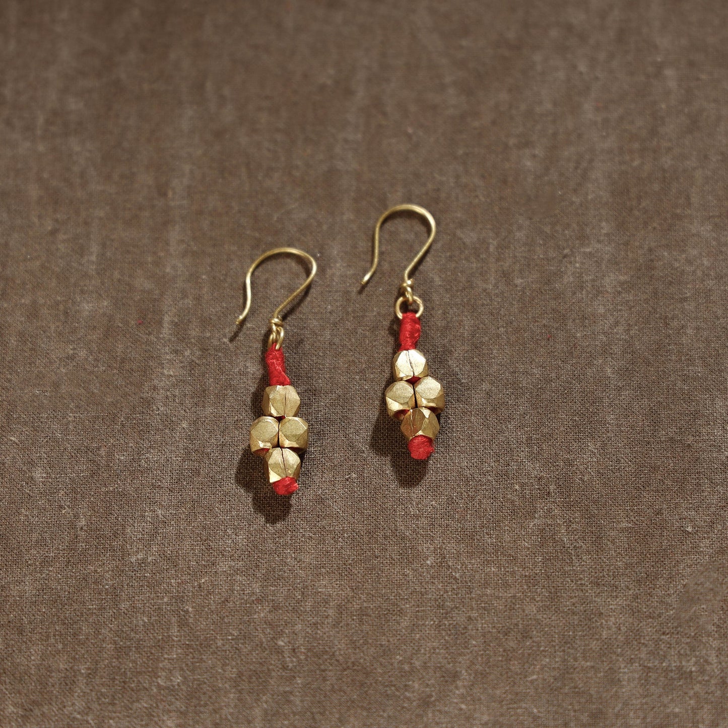 Tribal Odisha Dokra Threadwork Earrings