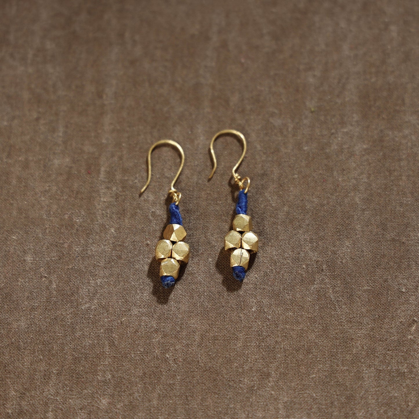 Tribal Odisha Dokra Threadwork Earrings