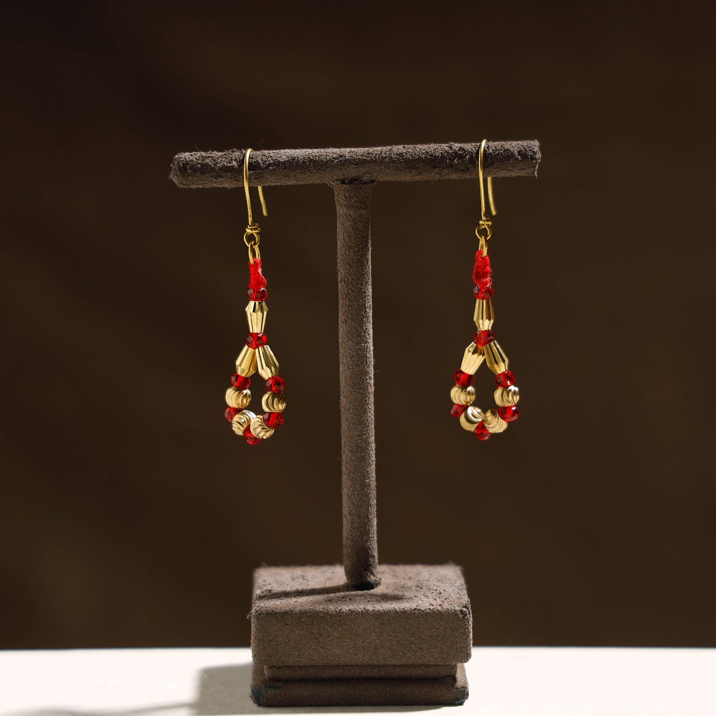 Tribal Odisha Dokra Threadwork Earrings