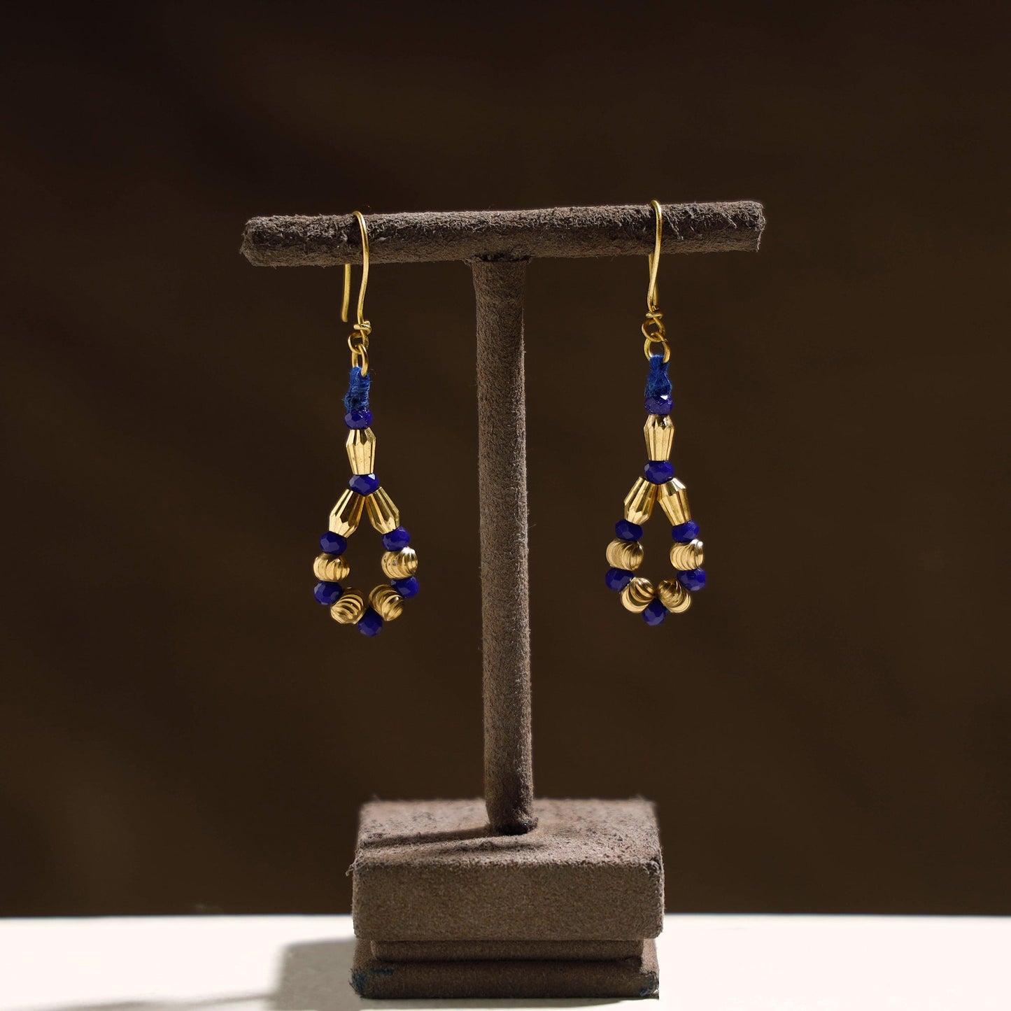 Tribal Odisha Dokra Threadwork Earrings