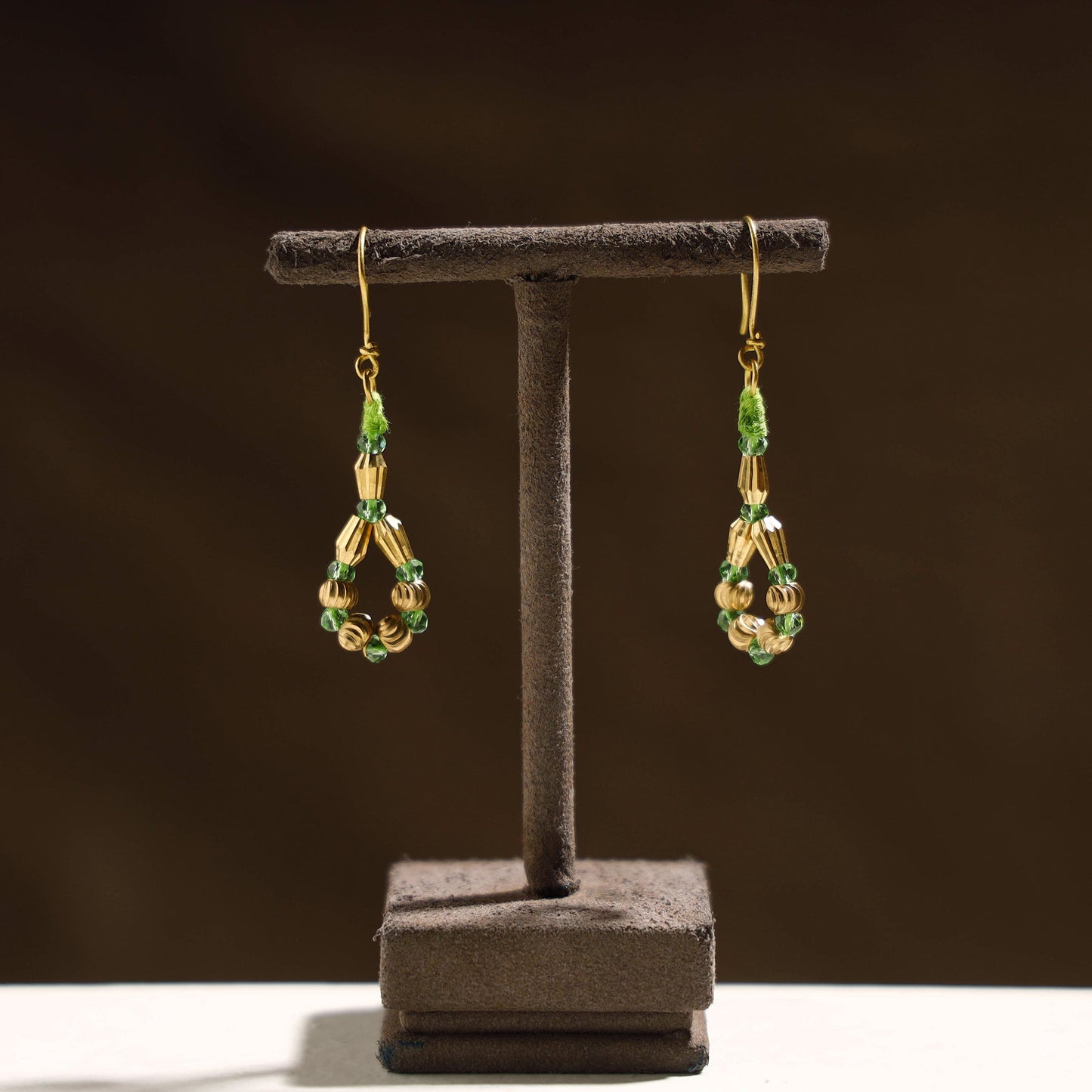 Tribal Odisha Dokra Threadwork Earrings