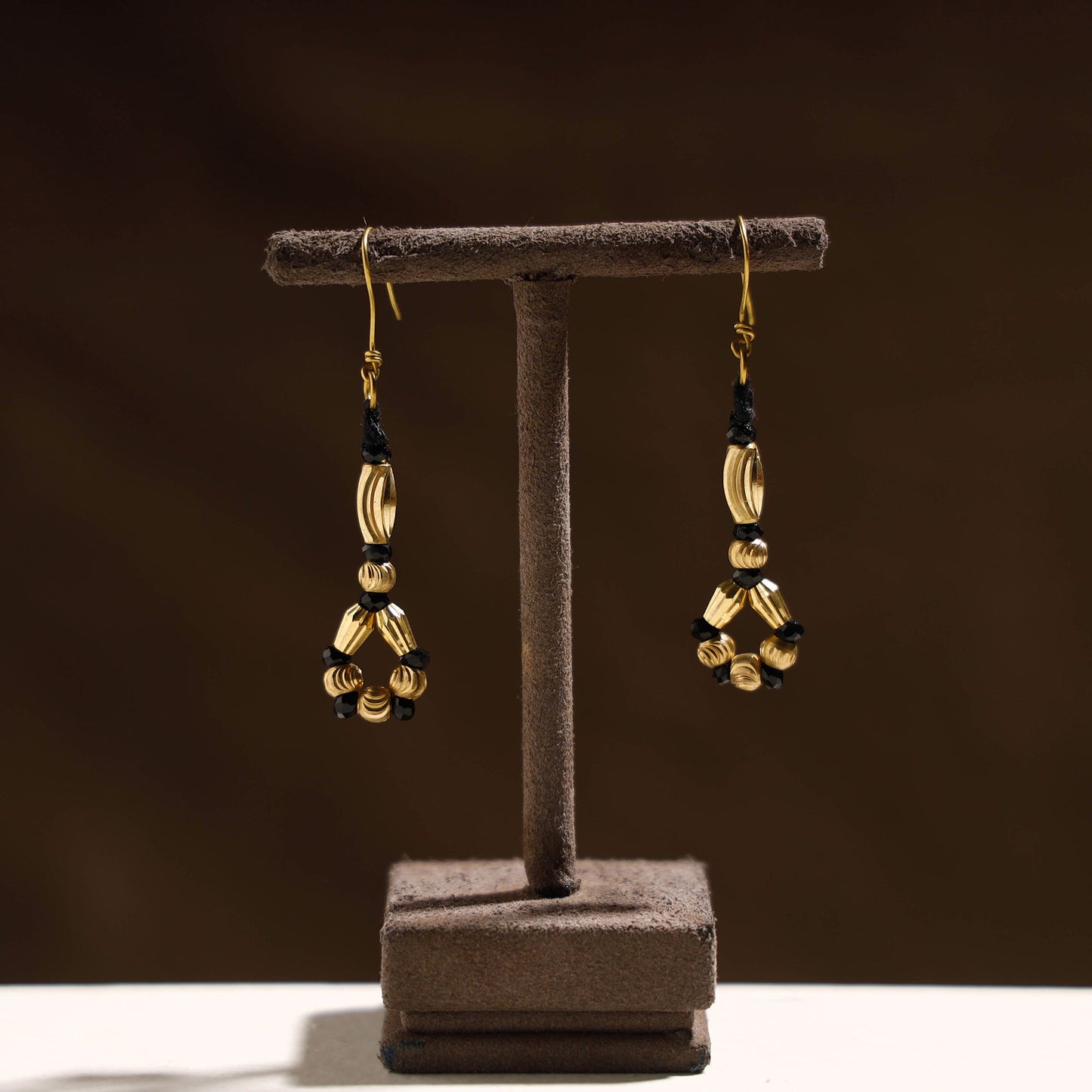 Tribal Odisha Dokra Threadwork Earrings