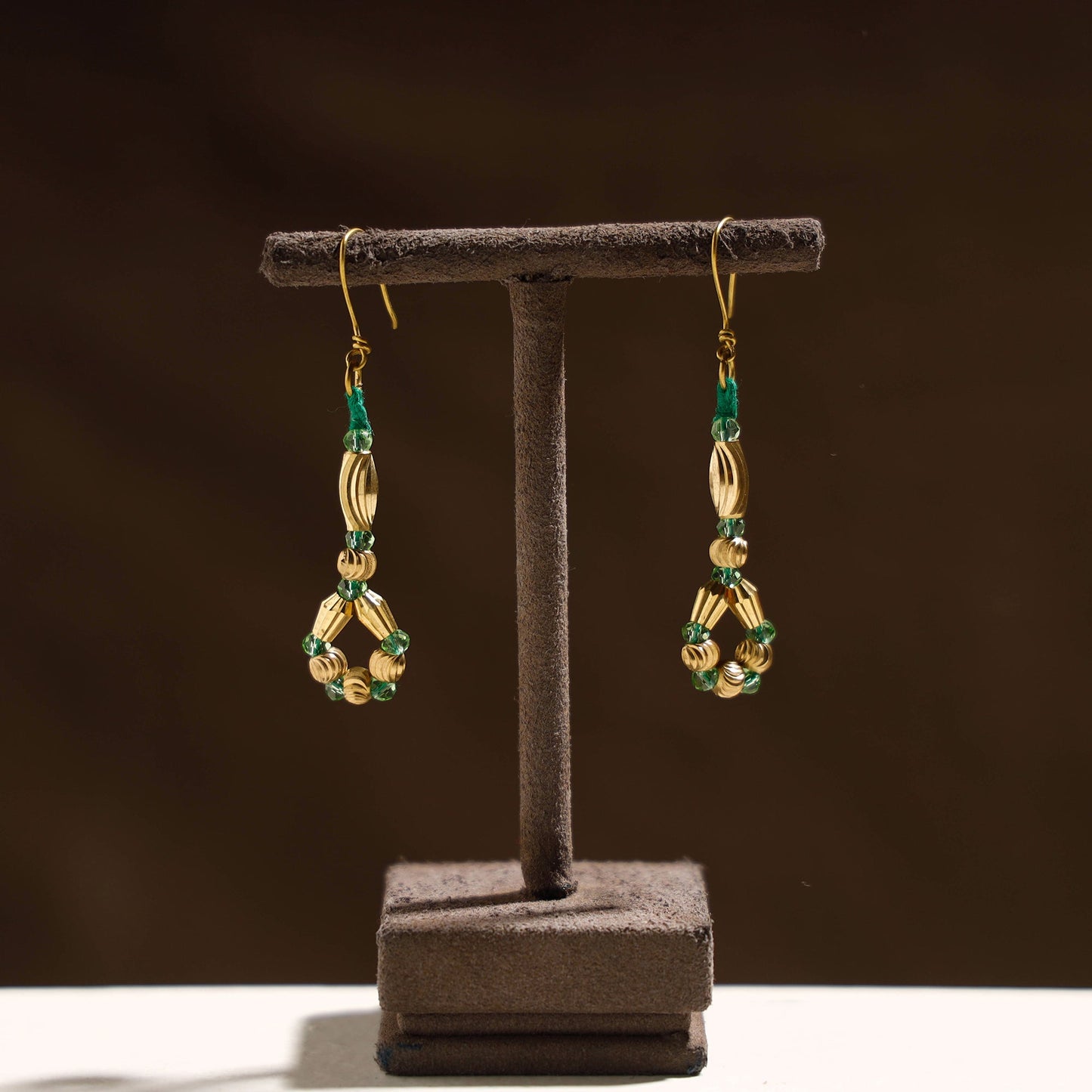 Tribal Odisha Dokra Threadwork Earrings