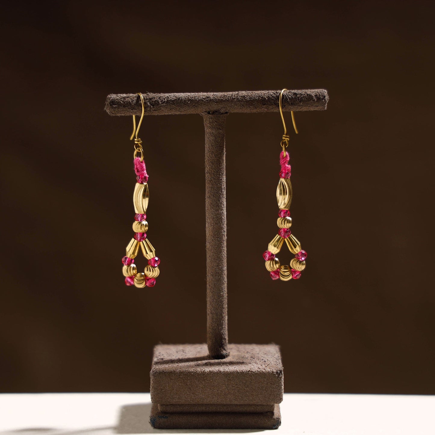 Tribal Odisha Dokra Threadwork Earrings