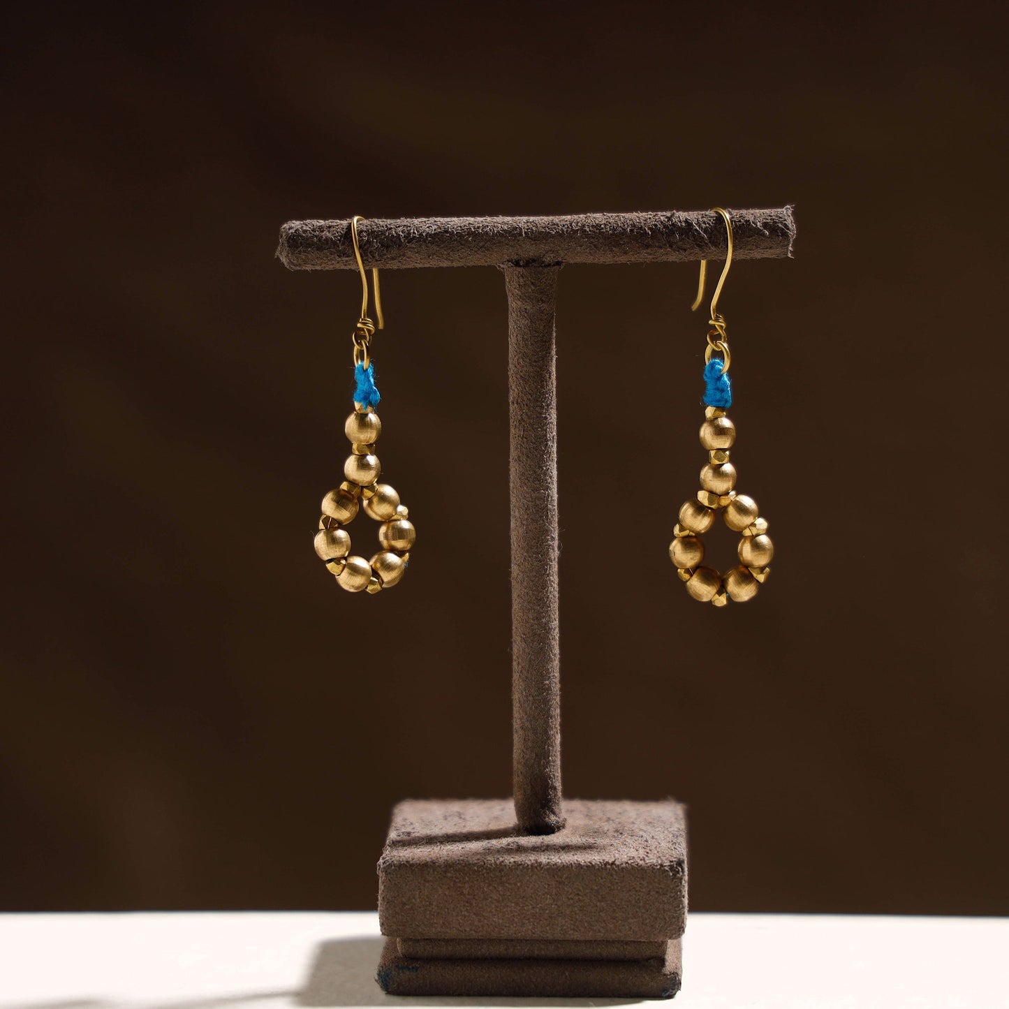 Tribal Odisha Dokra Threadwork Earrings