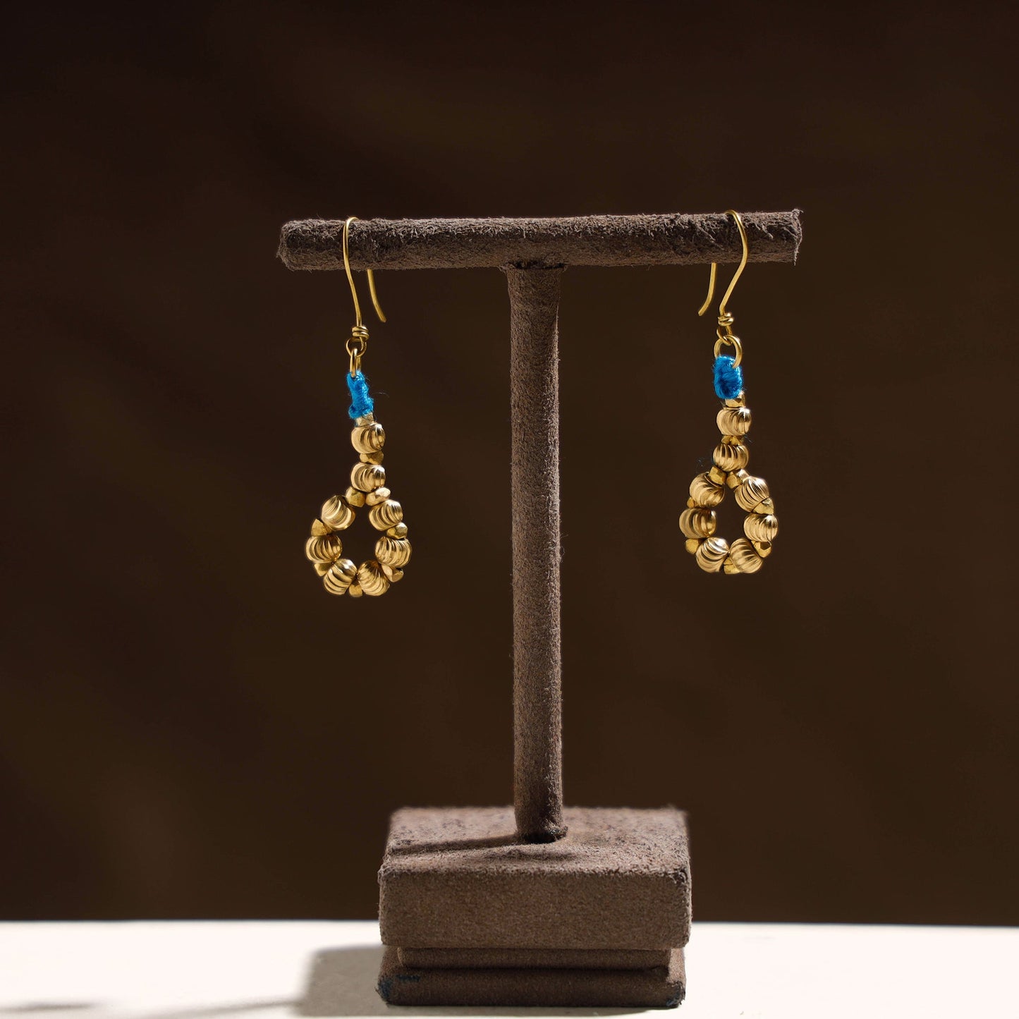 Tribal Odisha Dokra Threadwork Earrings