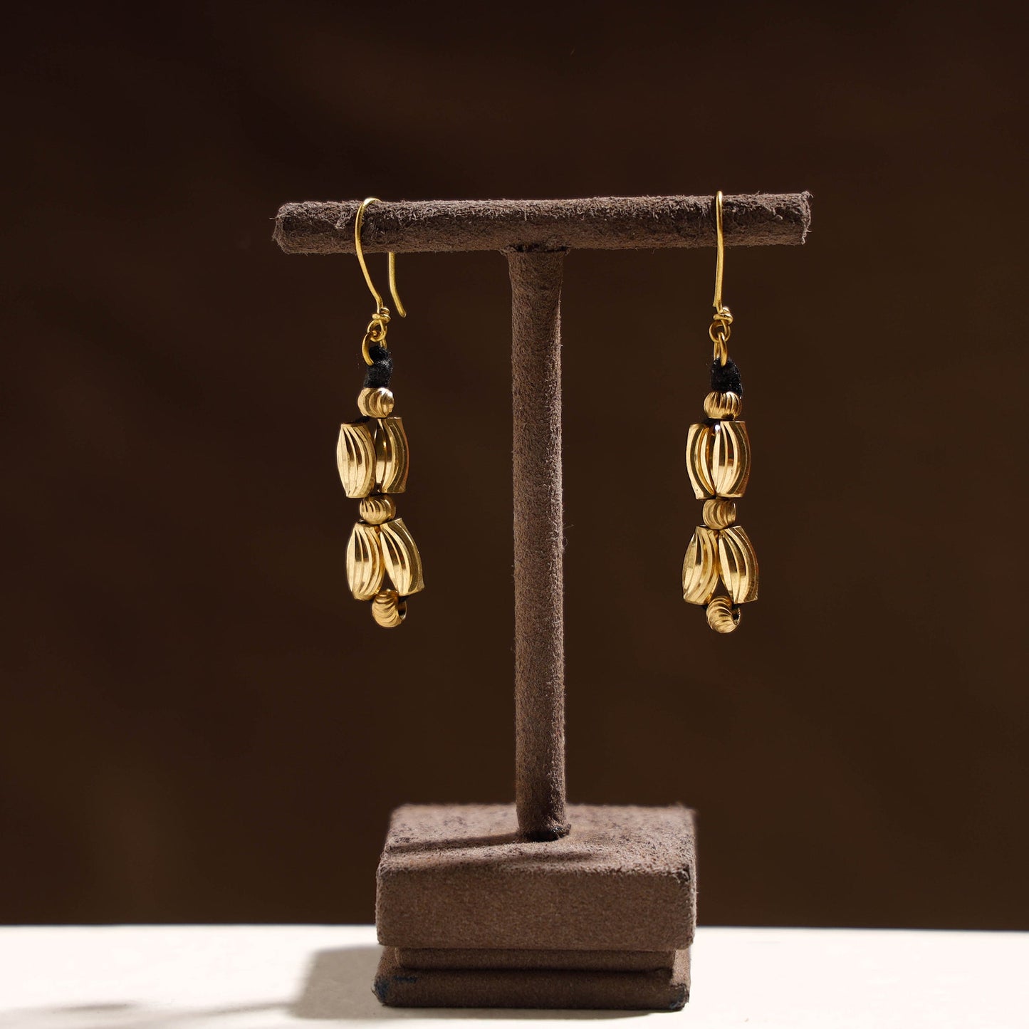 Tribal Odisha Dokra Threadwork Earrings