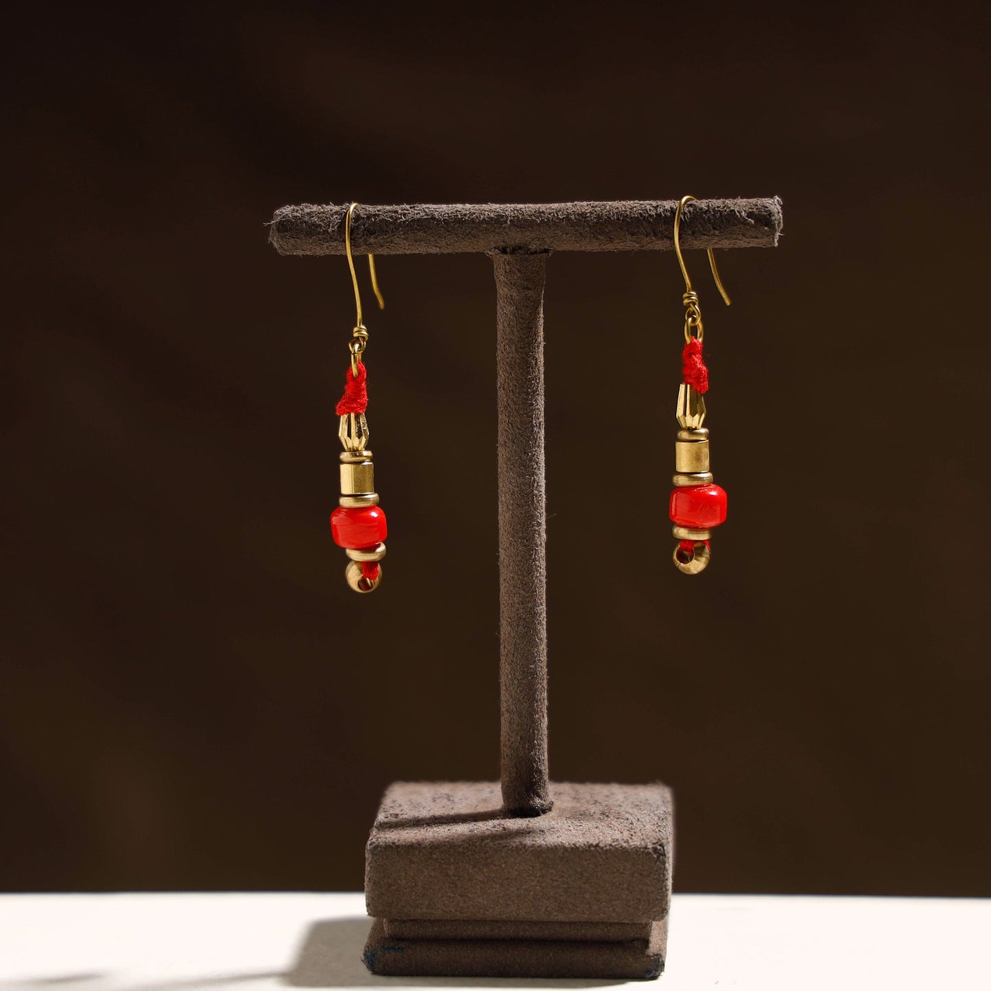 Tribal Odisha Dokra Threadwork Earrings