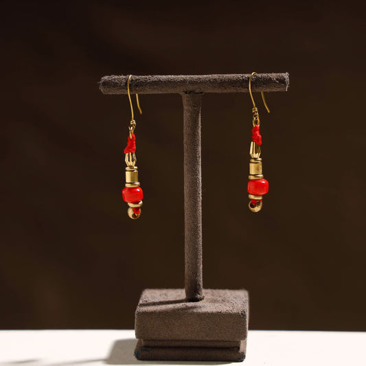 Tribal Odisha Dokra Threadwork Earrings