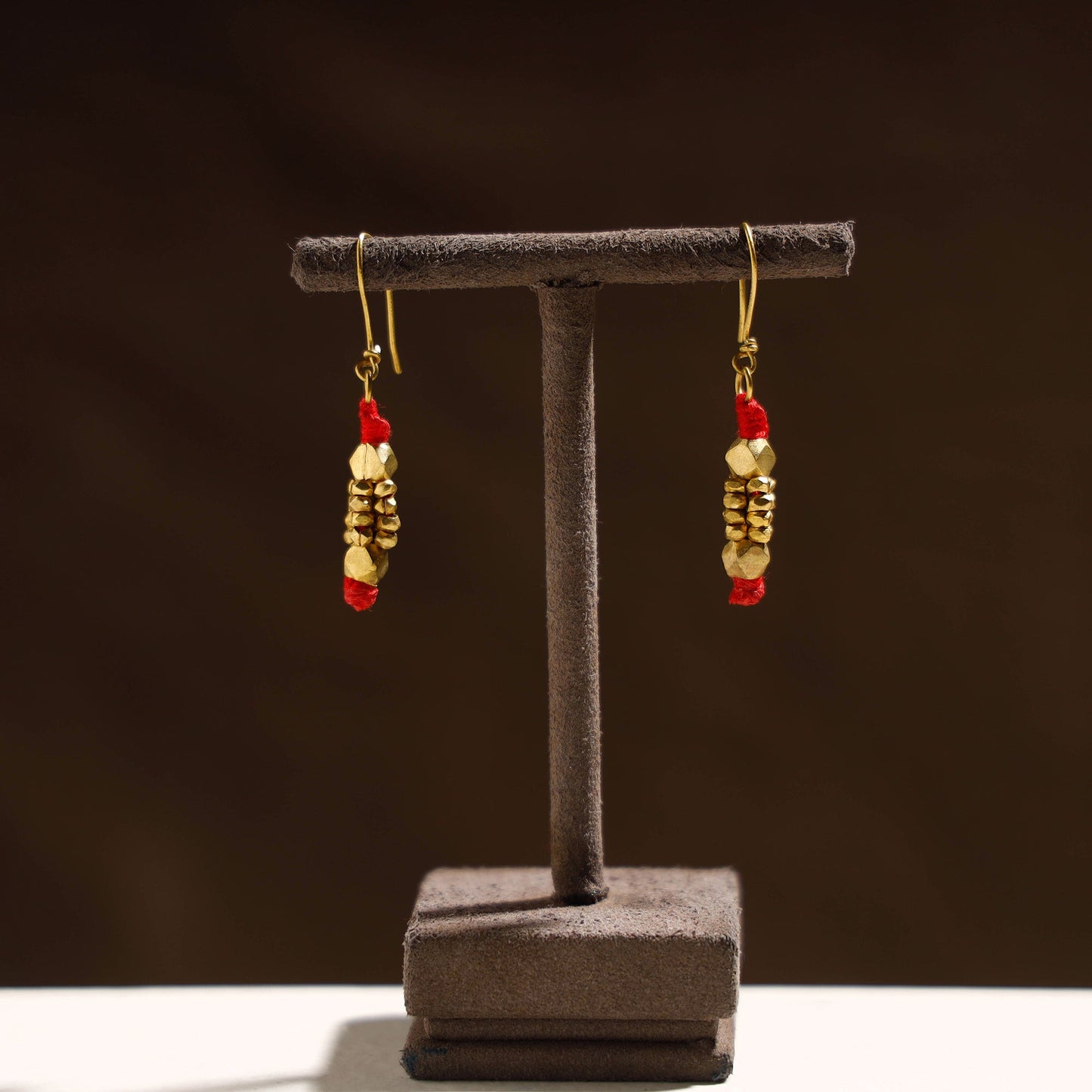 Tribal Odisha Dokra Threadwork Earrings