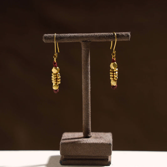 Tribal Odisha Dokra Threadwork Earrings