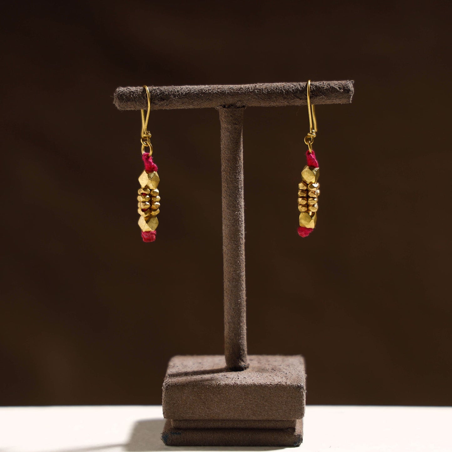 Tribal Odisha Dokra Threadwork Earrings