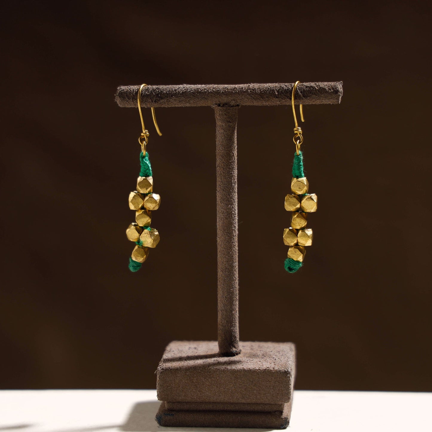 Tribal Odisha Dokra Threadwork Earrings