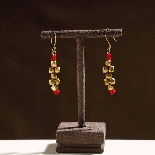 Tribal Odisha Dokra Threadwork Earrings