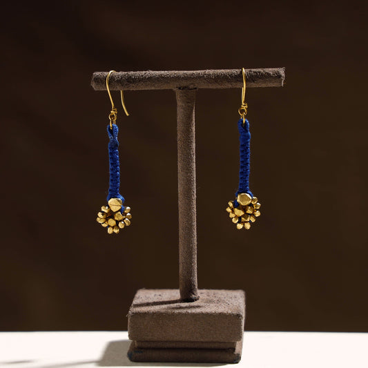 Tribal Odisha Dokra Threadwork Earrings