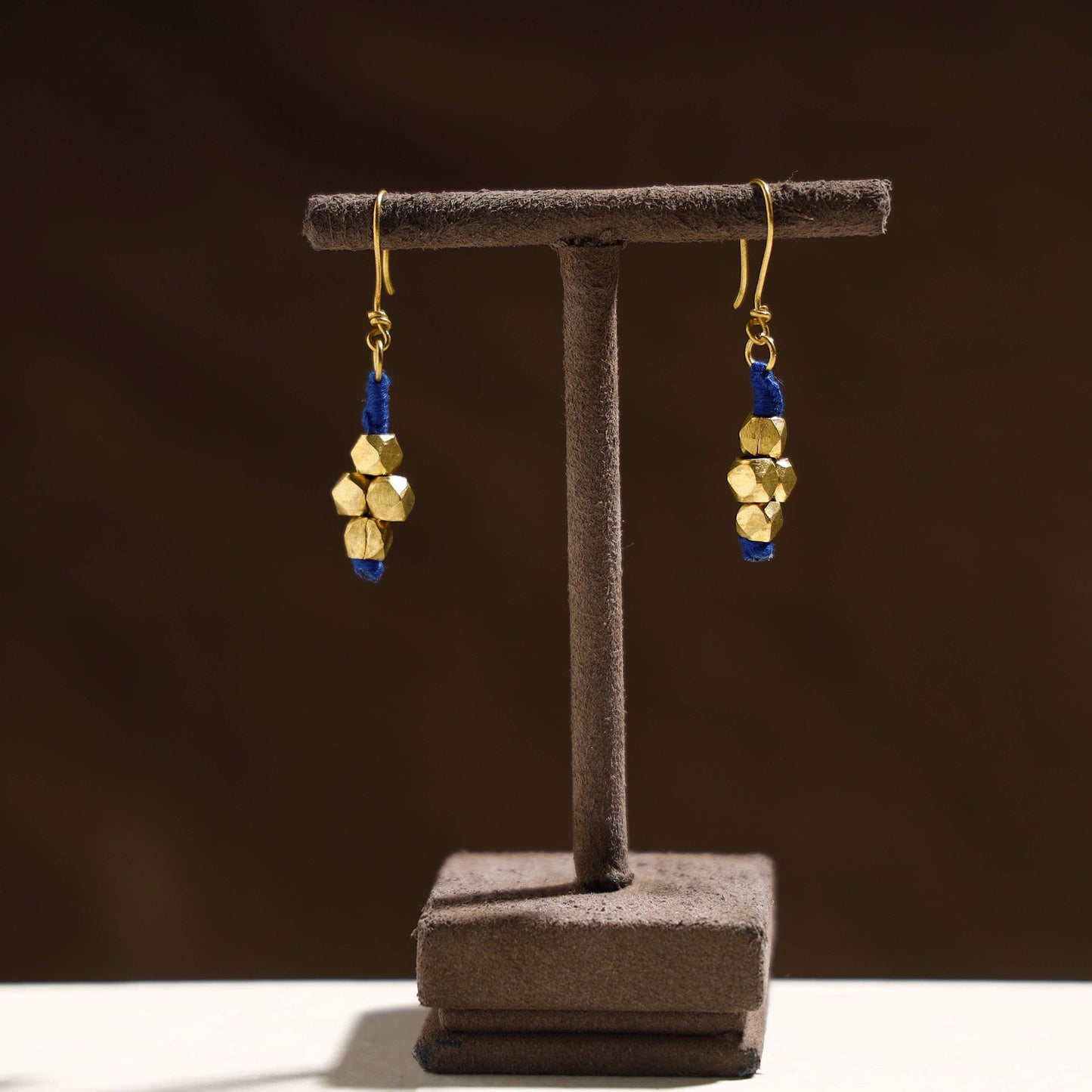 Tribal Odisha Dokra Threadwork Earrings