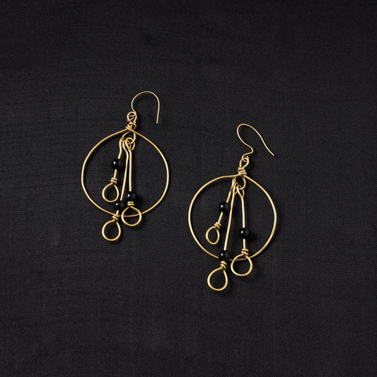 Brass Metal Handcrafted Dokra Earrings by Asalkaar